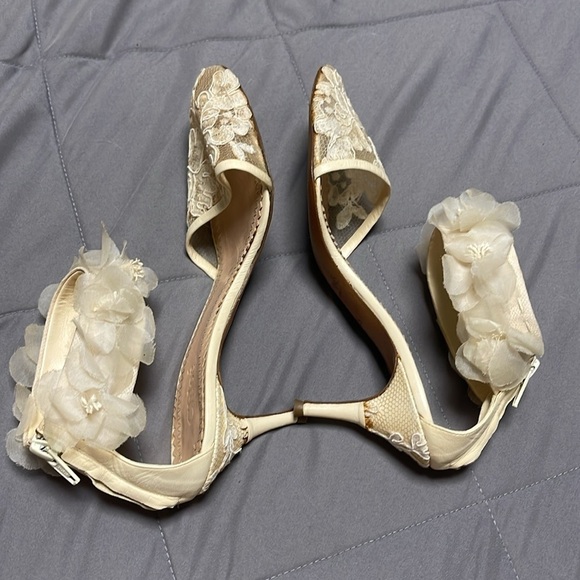 Chloé Spring 2010 Ready to Wear Vintage Lace Kitten Heel Size 35/5 - Picture 7 of 16